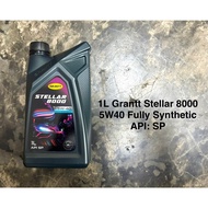 1L GRANTT STELLAR 8000 SAE 5W-40 ENGINE OIL FULLY SYNTHETIC. API: SP