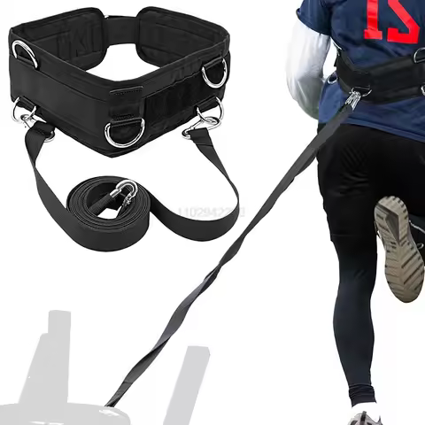 Multi-functional Resistance Belt Weighted Training Waist Belt Strength Speed Agility Training Strap 