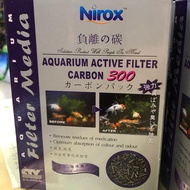 Activated Carbon~~NIROX AQUARIUM ACTIVE FILTER CARBON ~300g