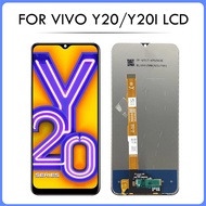 XD 6.51 "100% ทดสอบแล้วสำหรับ Y20SG Y20s Y20i Vivo Y20 Y20จอแสดงผล LCD แบบสัมผัสหน้าจอกระจกกันรอยดิจ