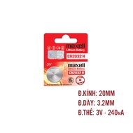 Pin Cmos Maxell CR2032H/2025 Lithium 3 Volt - Hàng Chính Hãng