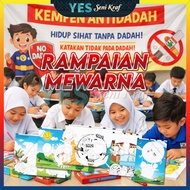 RAMPAIAN BERWARNA ANTIDADAH & CEGAH R0KOK V4PE | 200 keping