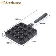 ChicHaven Takoyaki Pan Khuôn Takoyaki Maker Frying Pan hợp kim nhôm không dính Baking Pan nấu ăn Pan