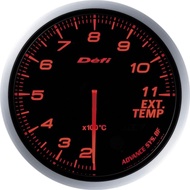 Nippon Seiki Defi (Defi) Meter [Defi-Link ADVANCE BF] Exhaust Gas Temperature Gauge (Amber Red) DF10