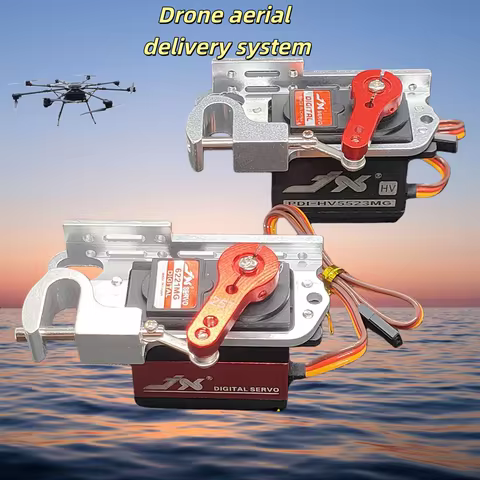 JX Servo 23kg 35kg Digital Airdrop Drop Switch Goods Release Device Releaser for RC Multimotor Drone