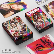 TWICE Album ENEMY Laser Double-sided Lomo Card Dive Photocard 30pcs/box