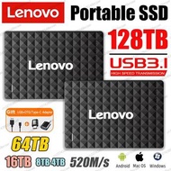 Lenovo Portable SSD 1TB 2TB External Hard Drive USB 3.1 16TB External Storage High-Speed Storage Device For Laptops/Desktop/Mac