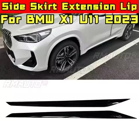 For BMW X1 U11 2023 Modification Part Side Skirt Spoiler Side Skirt Extension Side Skirt Diffuser Gu