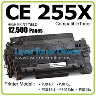 Compatible to H* 55X CE255X LaserJet P3010 P3015 P3015d M521 M521dn M521dw M521dx M521dz M525 M525c 