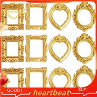 [Hot-Sale] Mini Gold Picture Frames Mini Vintage Picture Frames Dollhouse Frames