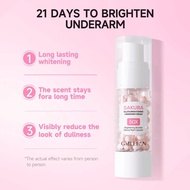 GMEELAN Sakura Gluta Brightening Underarm Cream Armpit Whitening Lotion Moisturizing Brightening Bod