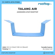Talang Air uPVC Rooftop | Atap uPVC Rooftop Surabaya