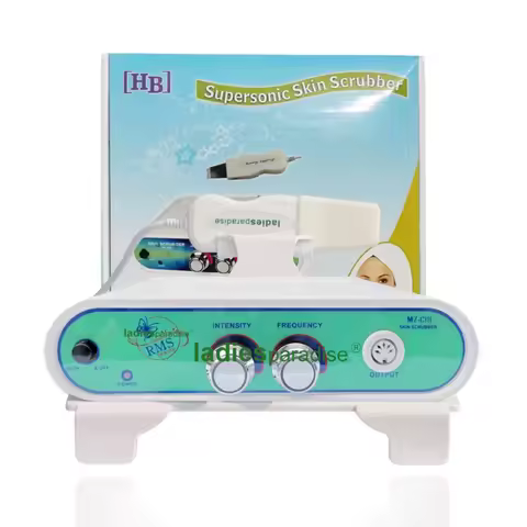 Ultrasonic Skin Scrubber Vibration Face Spatula Blackhead Remover Facial Scrubber Shovel Clean Cavit