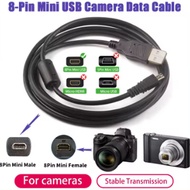 1M 8 Pin UC-E6 Camera USB Data Cable Cord For Panasonic Lumix DMC-LX5, DMC-LX7, DMC-LZ1, DMC-LZ2, DM