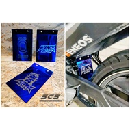 Cover Mono Monoshock Steel Y15ZR Y15 Ysuku LC135 Y125Z 125Z Modification Titanium Rainbow Accessorie