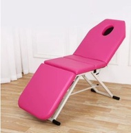 全城熱賣 - 折叠工藝 美容床 按摩床 紋身床 【玫紅色】#H099032056