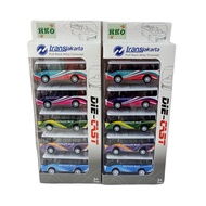 Toys DIECAST Car TRANSJAKARTA Contents 5 PCS 8586