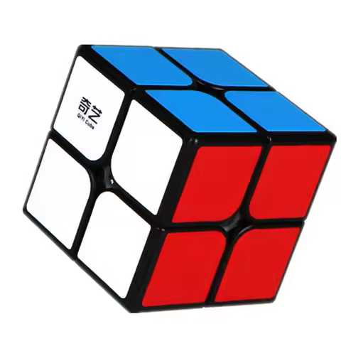 QiYi QiDi 2X2 Magic Cube 2 By 2 Cube Speed Pocket Puzzle Cube Professional Educational Toys for Chil