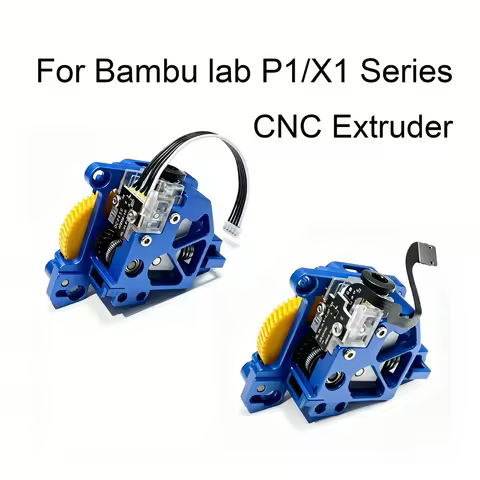 Upgrade CNC Metal Extruder Unit For Bambu lab P1/X1 Series Hardened Steel Extruder For P1S P1P For B