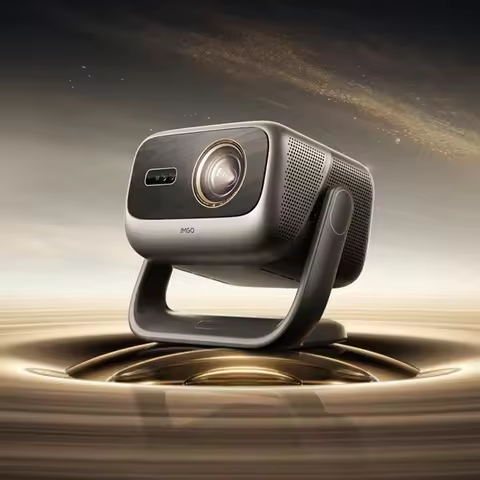 New JMGO Projector N5 Ultra Max Three-Color 4K Home Ultra-HD Connectable to Mobile Phone Eye Protect