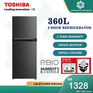 【Lowest Price】TOSHIBA Inverter 360L/ 400L/ 490L/ 530L 2 DOOR Refrigerator Pure Bio Peti Sejuk peti sejuk peti ais