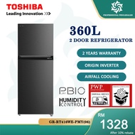 【Lowest Price】TOSHIBA Inverter 360L/ 400L/ 490L/ 530L 2 DOOR Refrigerator Pure Bio Peti Sejuk peti s