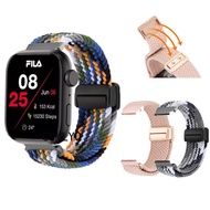 For FILA SW/37B+ SW/56 SW/52 SW/70 SW/26 Smart watch Strap Nylon Magnetic button Soft Sports Band fo