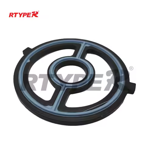 High Quality Engine Oil Cooler Seal Gasket For Mazda 3 5 6 XC-7 2.0L 2.3L For Ford Mondeo 2.0L LF02-