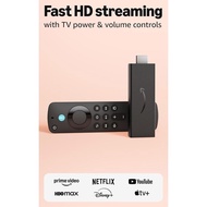 Fire TV Stick HD (newest model), free and live TV, Alexa Voice Remote, smart home controls, HD strea