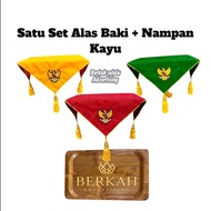[ PACKAGE ] FLAG CEREMONY DISASTER TRAY BASE + PASKIBRA FLAG CEREMONY TRAY