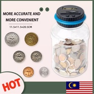 Tabung digital kira duit syiling tabung budak simpan duit Digital counting money jar saving Ringgit 