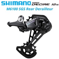 New Original SHIMANO DEORE Rear Derailleur RD-M6100-SGS SHADOW RD 1x12-speed RAPIDFIRE PLUS Right Shift Lever Clamp Band 12V 12S