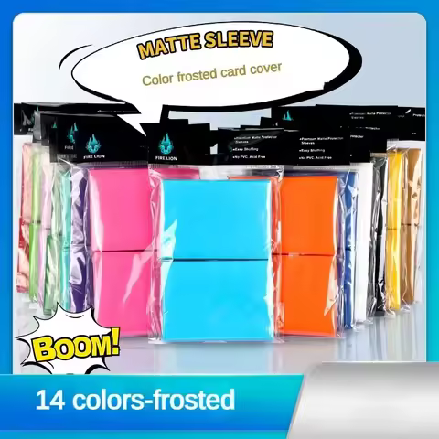 100PCS 66x91mm Matte Katana Trading Card Sleeve Holder TCG Cards Protector for MTG Yugioh Card Sleev