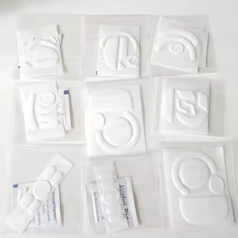 2/Sets ICE Curved Mouse Feet Pads, Suitable for Logitech GPW Gen1 Gen2 / G502 / G102 / G304 / G903