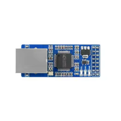 Waveshare CH9121 UART To Ethernet Converter- RJ45 TTL Interface, 2-Channel Serial Port Module For Ra