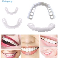 SHIGONG Teeth Accessories Cover Cosmetic Teeth Fake Tooth Snap On Smiling Teeth Whitening Denture Te
