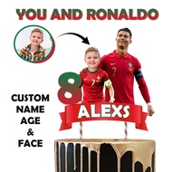 RONALDO CAKE TOPPER / DIGITAL CAKE TOPPER