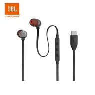 สำหรับ JBL จูน310C ชนิด C แบบมีสายความละเอียดสูงเฮดโฟนแบบเสียบหูหูฟังลดเสียงรบกวนไม่พันกันสายแบนรีโม
