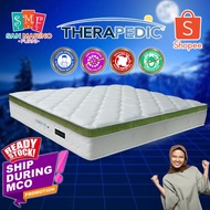 [SHIP DURING MCO] Therapedic Eco Fresh 12 Inch Spring & Latex Chiropractic High Quality Mattress