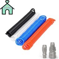 OTUINSG Air Compressor Hose Tube, PU With Connector PU Air Compressor Hose, Industrial Air Compresso