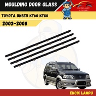 Toyota Unser KF60 KF80 1998 Door Glass Moulding Getah Sisi Tingkap 100% New High Quality