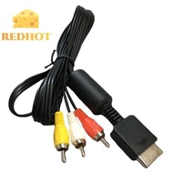<RedhotS> AV Video Video Cable TV Audio Video Stereo Cable A/V, For PS1 Audio Video Cord Wire For 1/