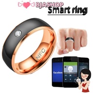BJASHOP NFC Smart Ring, Magic Wear Wearable Connect Finger Digital Ring, Intelligent Multifunctional
