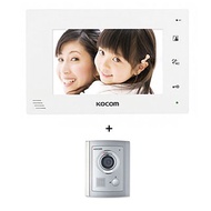 KOCOM KCV-A374 7 inch Color Videophone Intercom Hands Free KC-C71 Door Camera