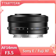 TTArtisan 14mm F3.5 AF APS-C Auto Focus ASPH Wide Angle Lens For Camera Sony E Mount