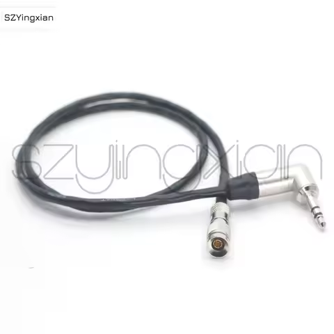 Suitable for camera UltraSync ONE to ELbow 3.5mm TRS mini jack, DSLR TRS to DIN 1.0/2.3 time code Ul