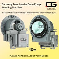 WW70J42131W / WW85J44G0BW / WD80K6410OW / WW79J42131W / WD10T504DBE/FQ Samsung FQ Drain Pump DC31-00
