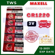 ORI Maxell CR1616 CR1632 CR1220 CR2016  CR2032 Lithium Battery 3V