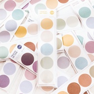 Time Imprint Series Washi Stickers Salt Morandi Color Notebook Decorative Cute Self-Profit