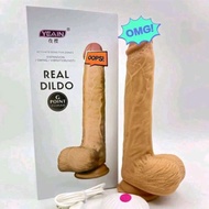 Promo.Pengirirman Aman vibrator wanita remote dildo tempel jumbo getar goyang maju mundur Privasi Te
